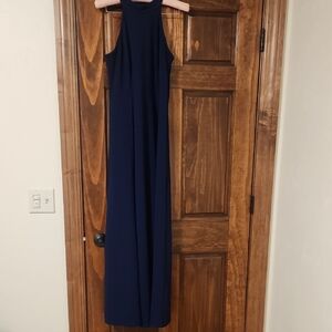 Mushare Navy Blue Maxi Dress